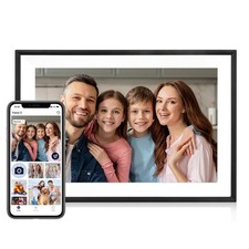 Digital Picture Frame, 10.1 Inch Picture Frame with 1280 800 HD IPS Touch Scr...