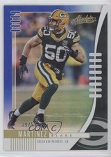 2019 Panini Absolute Blue Spectrum 39/50 Blake Martinez #72 ga5