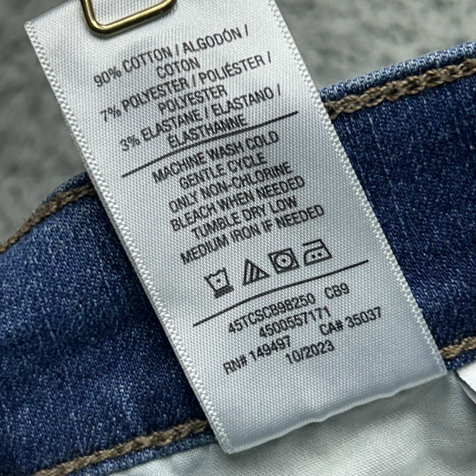 Joe's Jeans Men's 42x31 Blue Denim Straight Leg 5 pocket Preppy Stretch