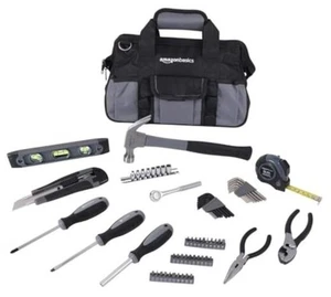 Home Ensemble d'outils de réparation avec sac de transport - 65-Piece - Outils à main