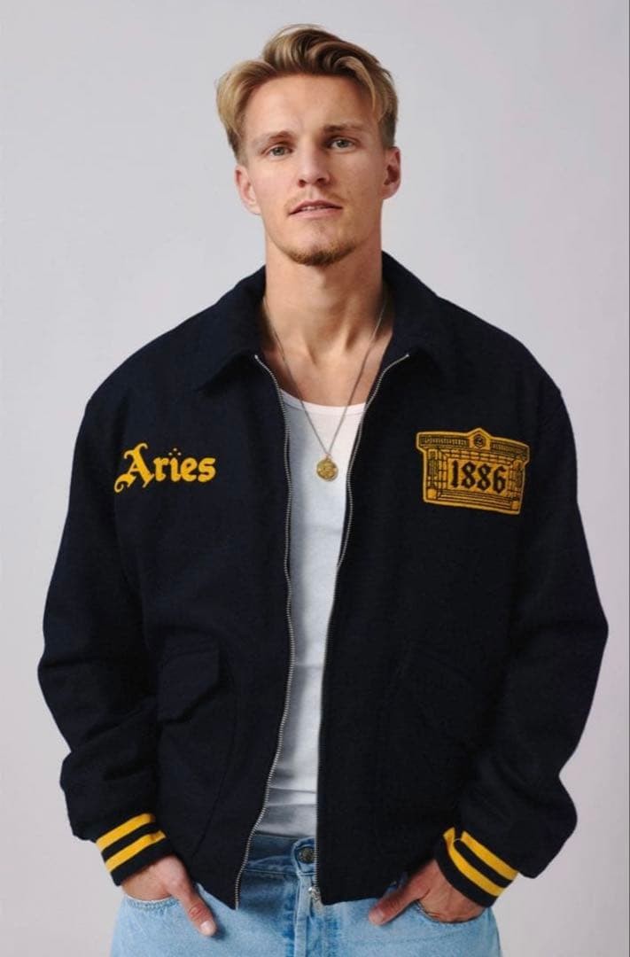 ウェア arsenal aries Arsenal Aries Embroidered Logo Jacket No.sj2694 | eBay