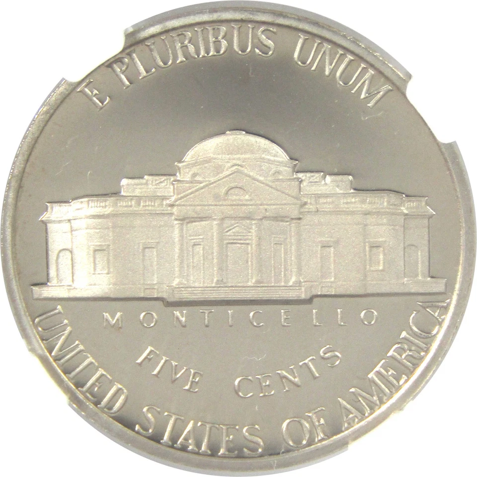 1978 S Jefferson Nickel PF 69 UCAM NGC Proof Clashed Dies Mint Error - Image 4 of 4