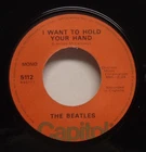 The Beatles - I Want To Hold Your Hand - 1976 Reissue Capitol 45