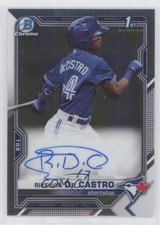 2021 Bowman Chrome Prospect Auto Rikelvin De Castro #CPA-RDCA Auto 05yk