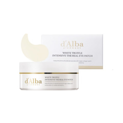 d'AIba White Truffle Intensive The Real Eye Patch 90g Hydrogel soothing K-Beauty