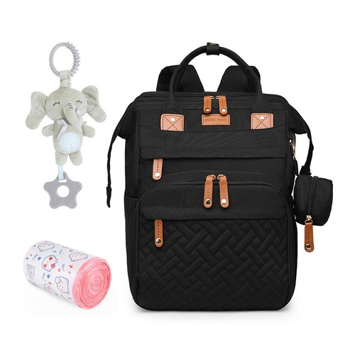 Large Diaper Bag Backpack Diaper Bags for Baby Girl Boy Multifunctional Backpack - Picture 9 of 9