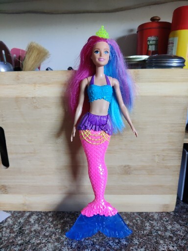 Barbie Dreamtopia Pink and Blue Hair Mermaid Doll 2017 Mattel