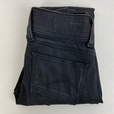 G-Star Raw Womens Lynn D Mid Super Skinny Dry Coated Jeans Size 24 Verygood JCR2