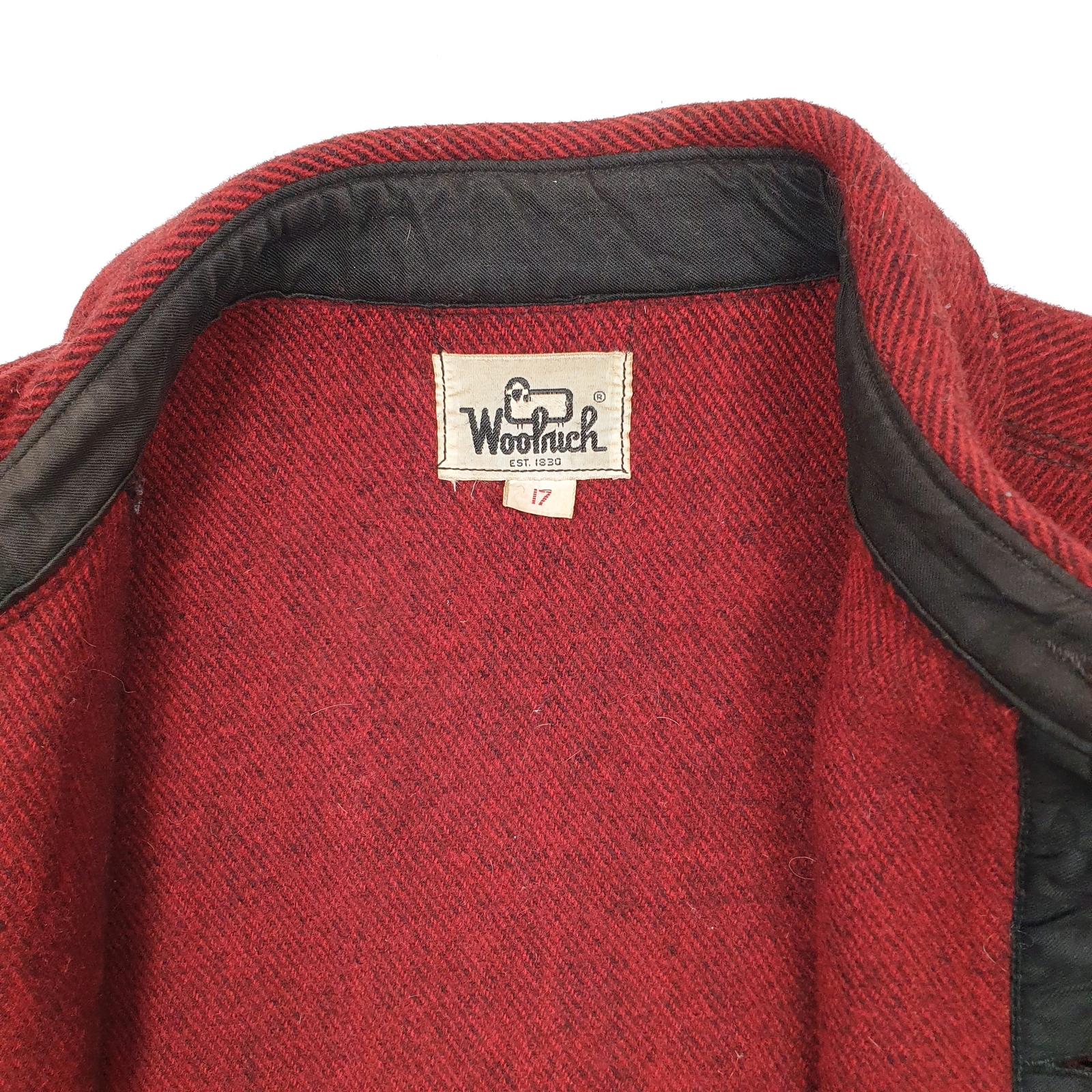WOOLRICH Wool Jacket Coat Cruiser 1950s 60s Hunting Shirt Mens XL image 3