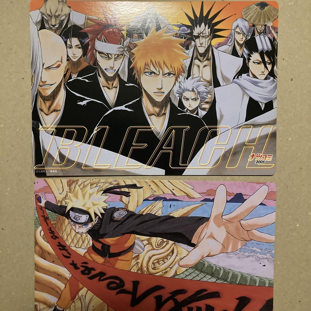 Natsukomi 2005 mini sheet Naruto Bleach Masashi Kishimoto Tite