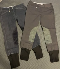 Bradley By Smartpak Women's Knee Patch Riding Breeches, Sz. 26r