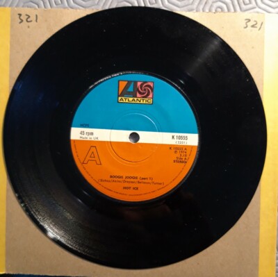 Hot Ice Boogie Joogie Part 1 45 rpm Vinyl Single 1974