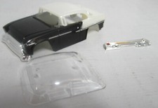 "NEW" T-DASH 50'S COUPE BLACK/WHITE TWO TONE T JET BODY NO CLEAR COAT 