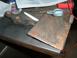 AXLE STEP FOR CARRIAGE 4" X 4 1/2" 1352B