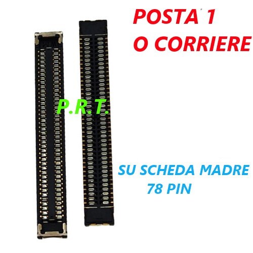 FPC CONNETTORE SCHEDA MADRE 78 PIN PER SAMSUNG A50 A30S A307 A307F A51 A515 A40 - Foto 1 di 1