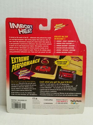 Johnny Lightning Import Heat Honda Civic Custom Red | eBay