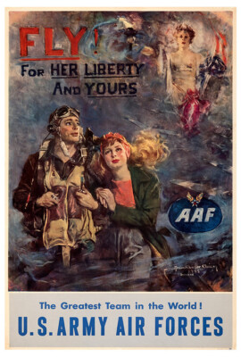 US Army Air Forces - AAF - WW1 Poster | eBay