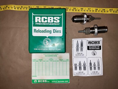 RCBS PRECISIONEERED RELOADING 2 F L DIE SET .222 REM PART# 10901A REMINGTON (#10
