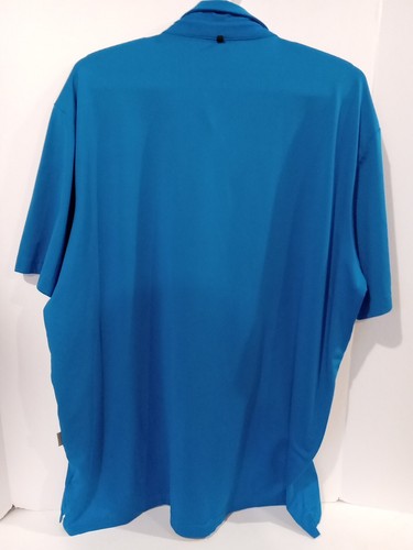 PING Golf Shirt Mens XL Short Sleeve Polo Sensorcool Performance Blue Colorblock - Picture 5 of 7