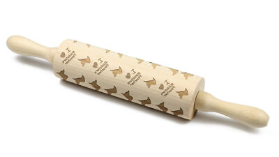 Zwergpinscher Walze mit Hundekopf Art-Dog