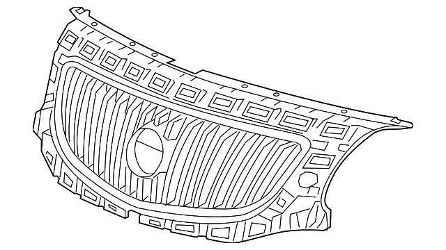 Genuine GM Grille 19434547 | eBay