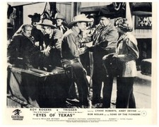 Eyes of Texas Original Lobby Card Roy Rogers Lynne Roberts Andy Devine 1948