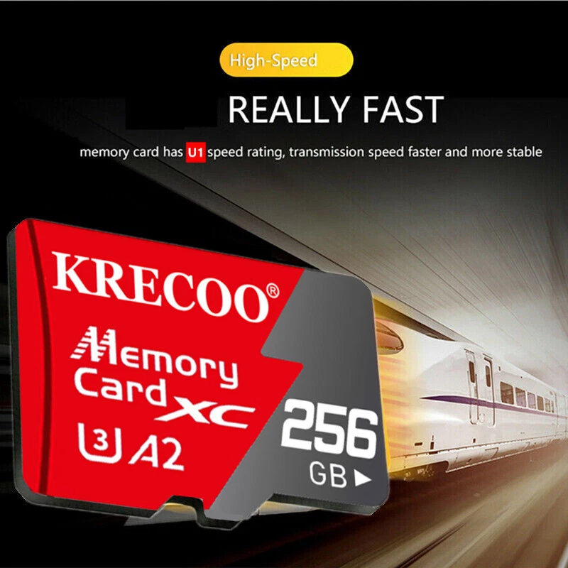 Micro SD Card 32GB 64GB 128GB 256GB 1TB 2TB Micro SD TF Memory Card Adapter lot - Image 3 of 4