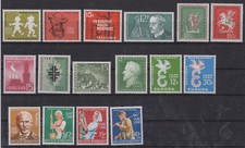 Saarland Jahrgang 1958 postfrisch komplett, mit Wohlfahrtsmarken Landwirschaft
