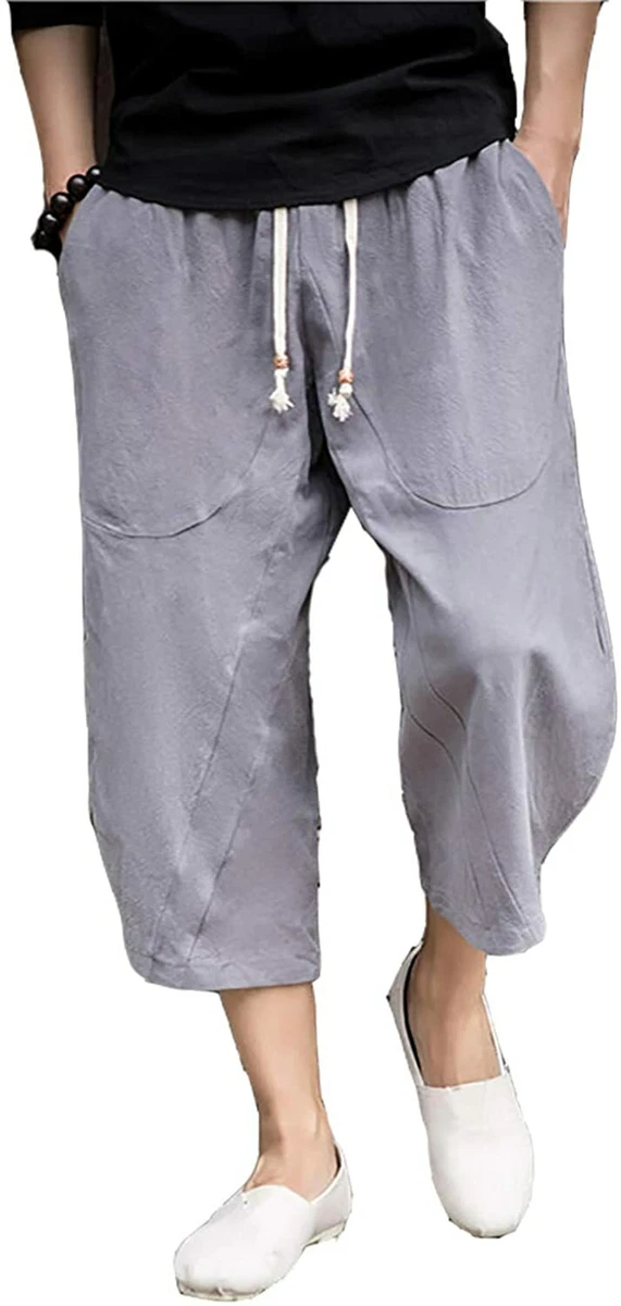 Loose fitting capri best sale pants