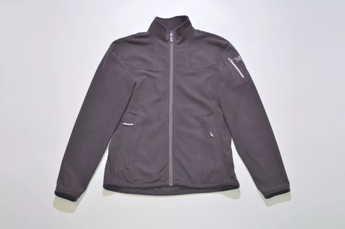 Wmns Vintage Arc'teryx Covert Cardigan Polartec Fleece Jacket Made in China Sz L