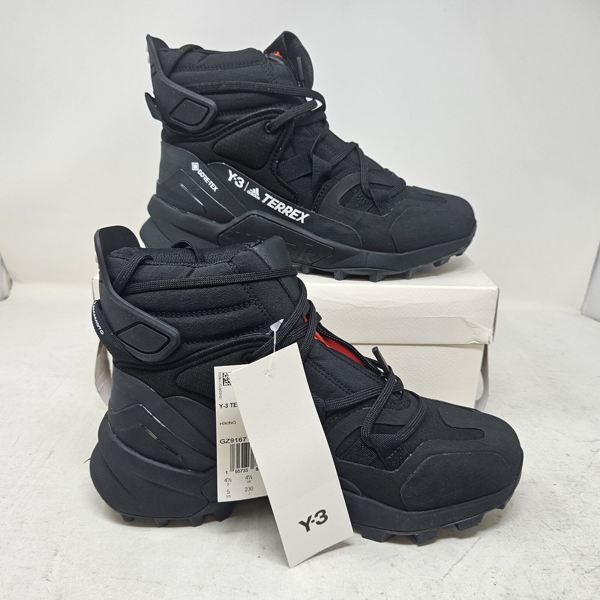 Y-3 Adidas Terrex Swift R3 GORE-TEX Black Casual Shoes Y-3 Adidas Terrex Swift R3 GORE-TEX Black Casual Shoes