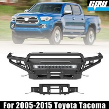 Fits 2005-2015 Toyota Tacoma Modular Front Bumper Wwinch Plate Bull Bar Usa