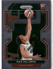 2022-23 Panini Prizm WNBA Naz Hillmon Rookie Atlanta Dream #195