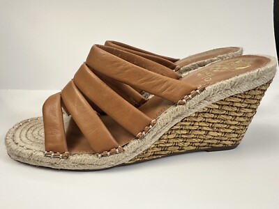 Vince Camuto Womens Molisana  Tan Espadrilles Shoes 9.5 Medium