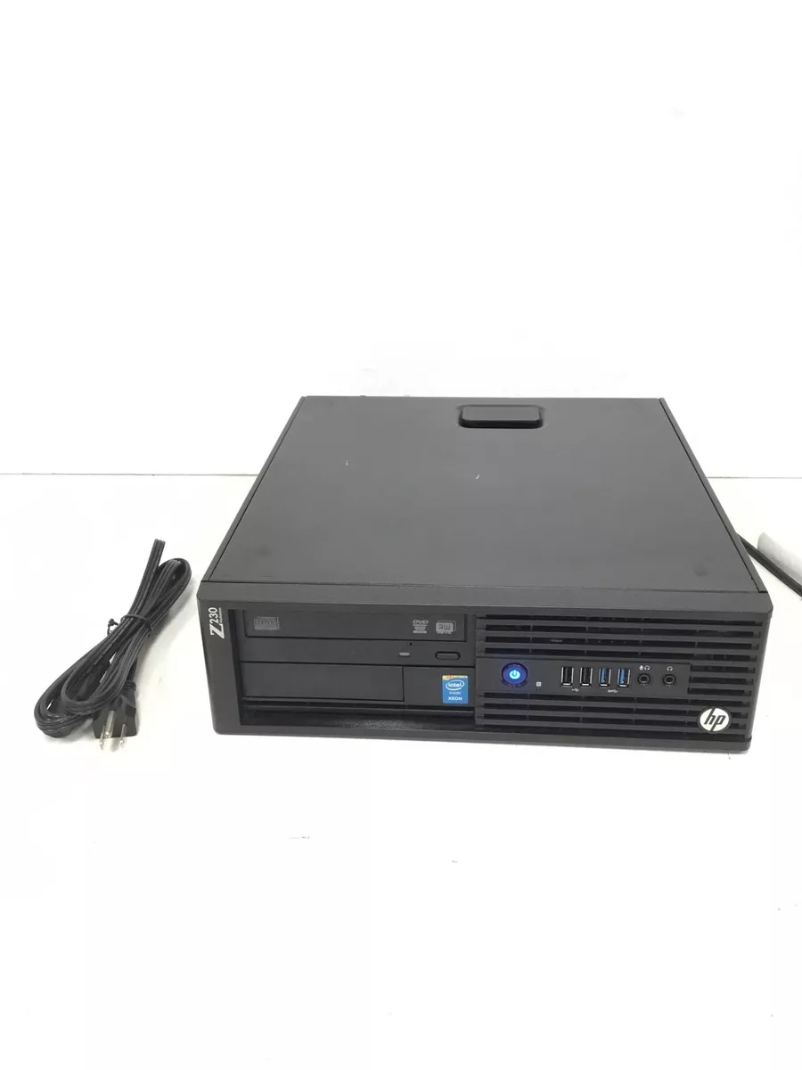 Hp Z230 SFF Workstation Intel Xeon E3-1231 V3 3.40GHz 8Gb RAM W2100 Video NO HDD