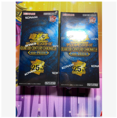 Yu-Gi-Oh Cards Quarter Century Chronicles side:PRIDE 2box Yu-Gi-Oh Cards Quarter Century Chronicles side:PRIDE 2box