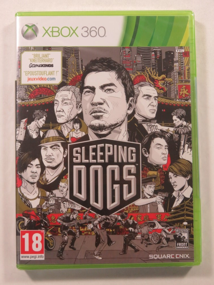 SLEEPING DOGS XBOX 360 PAL-FR (NEUF - BRAND NEW)