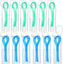 600 Pcs Floss Threaders Braces, Bridges and Implants Dental Threader New