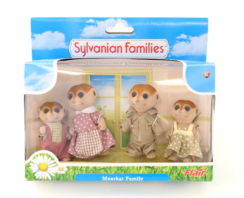 Sylvanian hotsell meerkat family