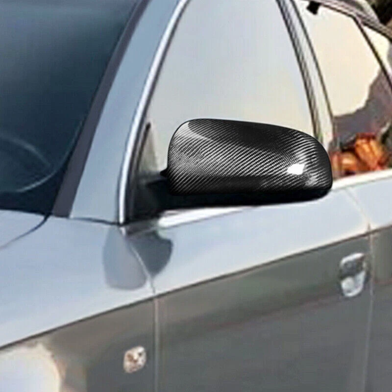 Tapacubos de fibra de carbono para Audi A3 A4 B7 A6 2004-2008 Foto 3 de 4