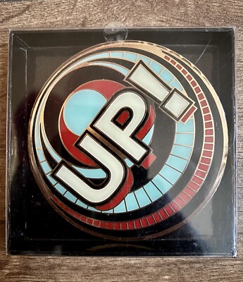 Mark Titchner Tate UP! Cloisonné Enamel Badge *RARE* Turner Prize Large Size