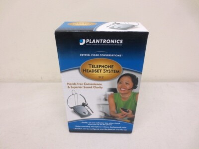 Plantronics S12 Corded Telephone Headset System *NEW*