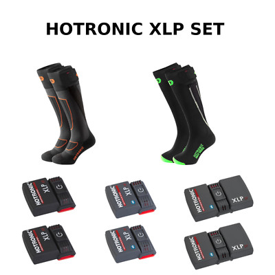 HOTRONIC BOOTDOC XLP ONE Heat Socks Set - Kompression Heizsocken Wintersport j21