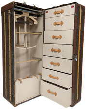 Malle Vestiaire Louis Vuitton, baule guardaroba - Anni '80