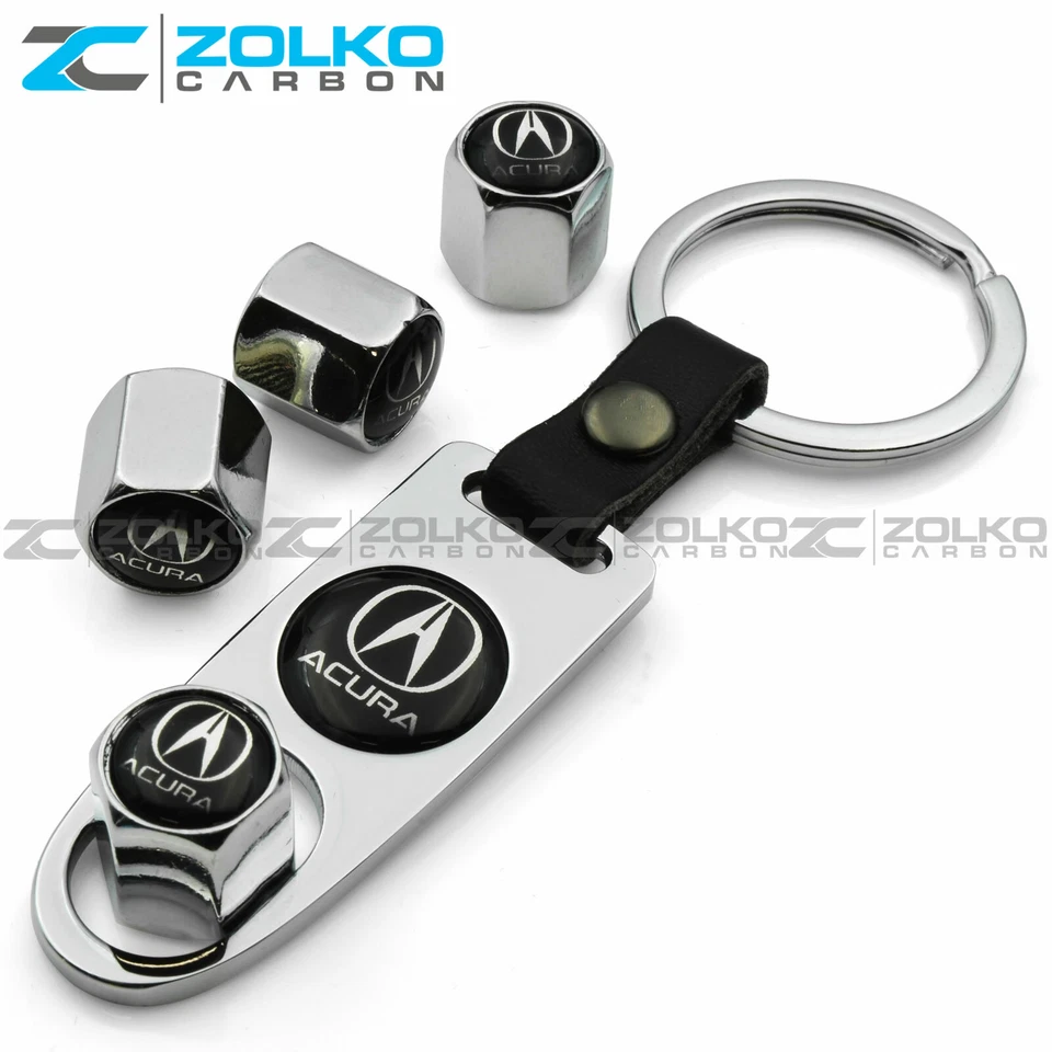 КОЛПАЧКИ ШТОКА КЛАПАНА + ШИНА КОЛЕСА БРЕЛОКА СЕРЕБРО - ПРОДАВЕЦ ИЗ США - Изображение 2 из 4