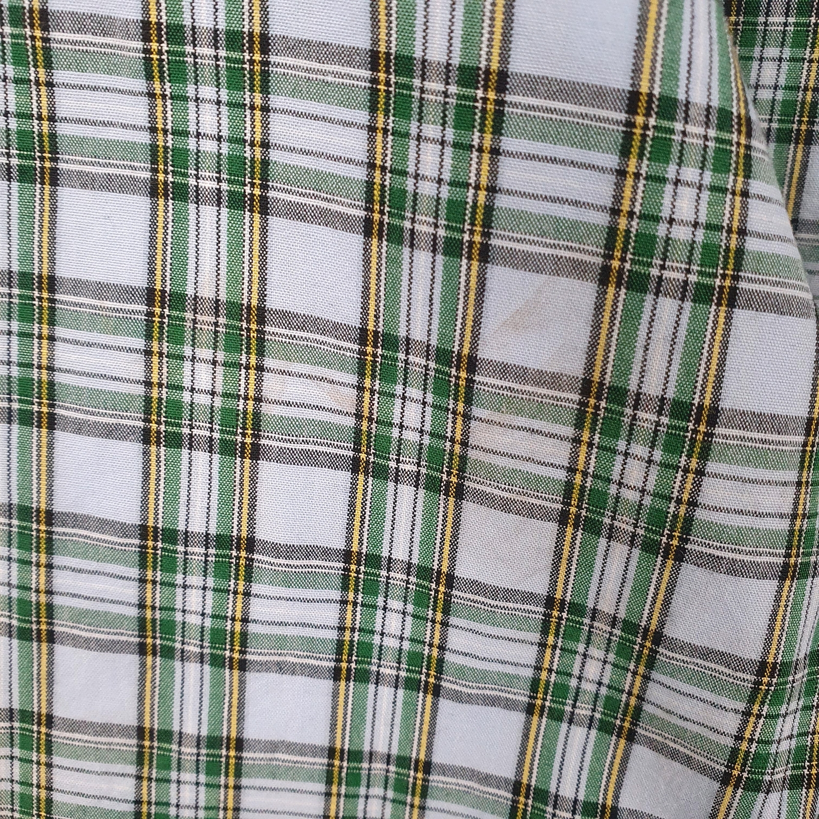 TOMMY HILFIGER Blue Check Shirt Long Sleeve Casual Mens M image 4