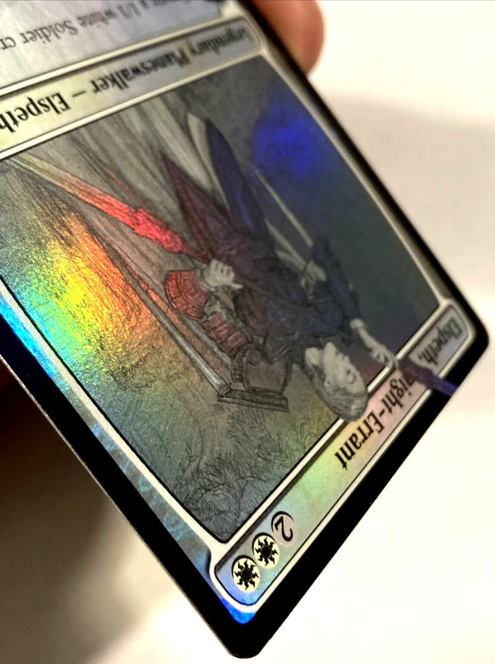 MTG Elspeth, Knight-Errant *SKETCH SHOWCASE FOIL* Secret Lair Drop 701 NM - Image 4 of 4