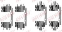 Original Quick Brake ZubehöRsatz Scheibenbremsbelag 109-1257 FüR Honda
