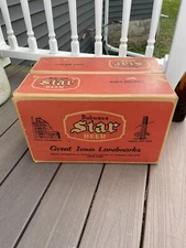 Dubuque star beer Bottle case Crate Iowa Vintage
