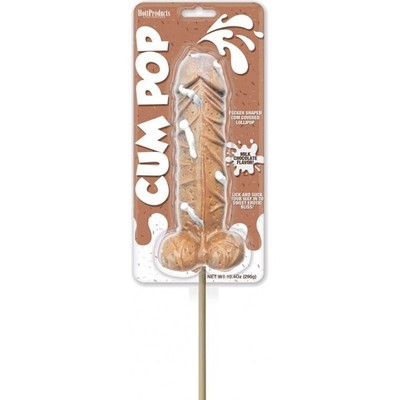 Ultimately Yummy Adult Party Pecker Shaped Cum C*ck Pops Milk Chocolate, New